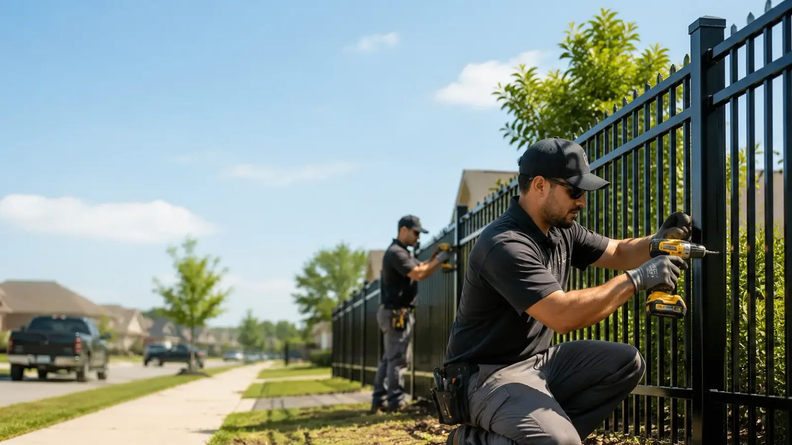 Metal Fence Installation in Tivoli, TX
